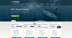 Desktop Screenshot of hostrocket.com